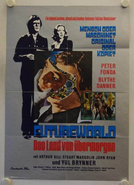Futureworld originales deutsches Filmplakat